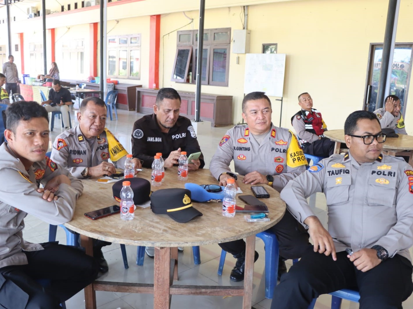 Polresta Deli Serdang ikuti Nobar Pelantikan Presiden dan Wakil Presiden RI
